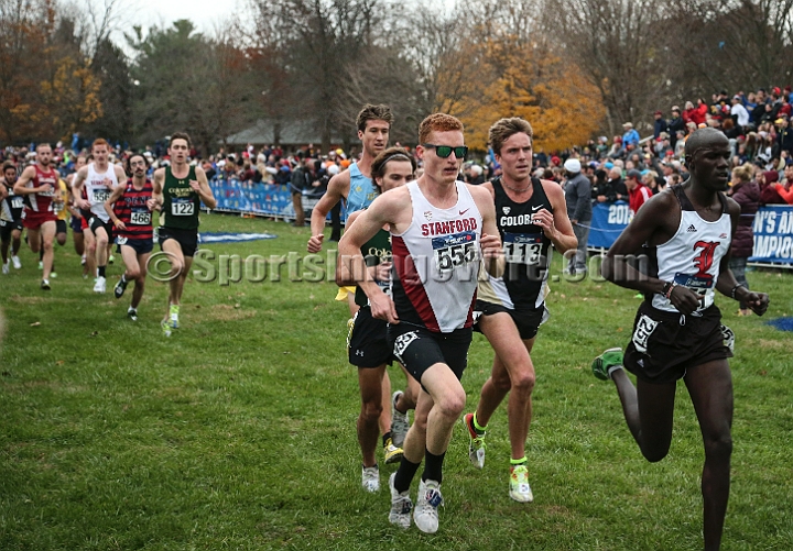 2015NCAAXC-0062.JPG - 2015 NCAA D1 Cross Country Championships, November 21, 2015, held at E.P. "Tom" Sawyer State Park in Louisville, KY.